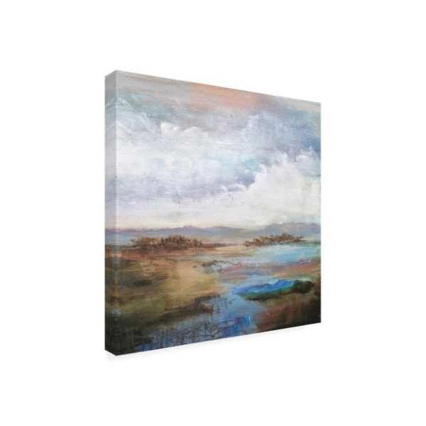 Karen Hale 'Along The Stream' Canvas Art,24x24